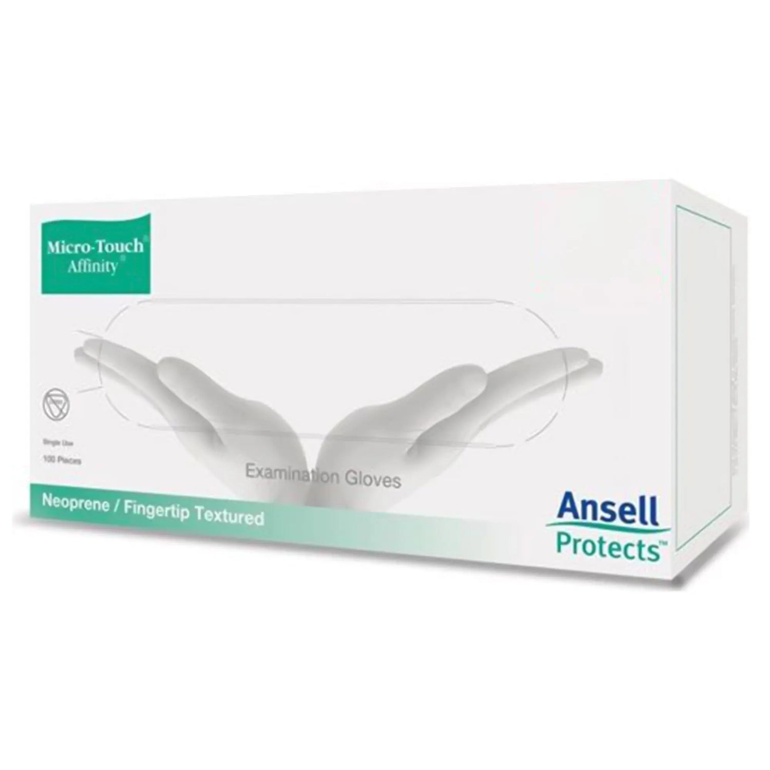 Micro-Touch® Affinity® Polychloroprene Exam Glove, Small, Green Micro-Touch® Affinity®