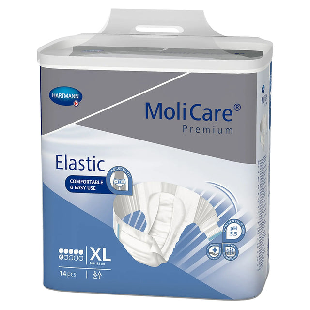 MoliCare® Premium Elastic Incontinence Brief, 6D, X-Large MoliCare® Premium Elastic 6D