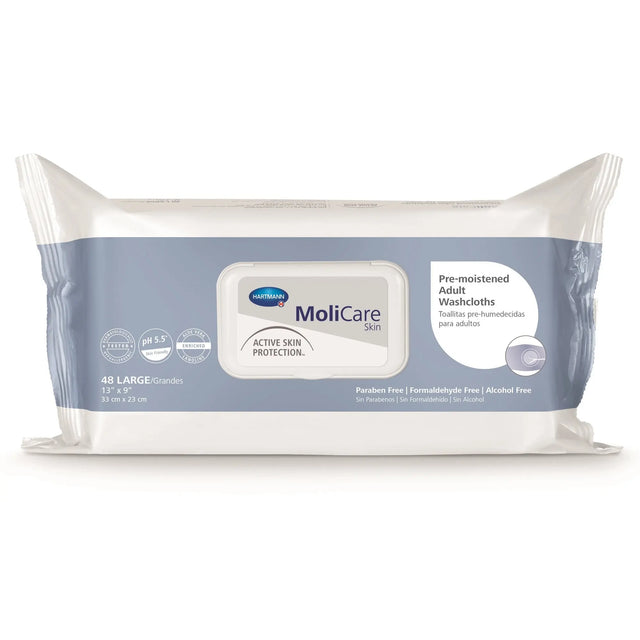 MoliCare® Scented Skin Washcloths, Soft Pack MoliCare® Skin