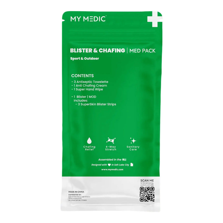 My Medic™ Med Packs Blister and Chafing First Aid Medical Pack My Medic™ MED PACKS Blister and Chafing