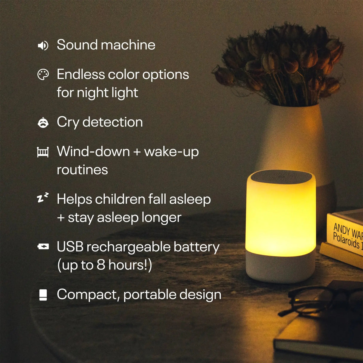 Nanit Sound + Light Machine for Babies Nanit