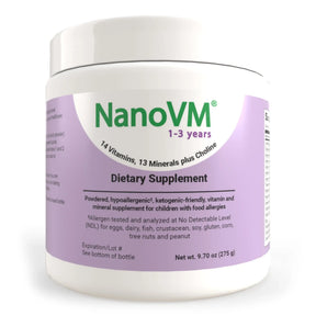NanoVM® 1 – 3 Years Pediatric Oral Supplement, 275-gram Jar NanoVM® 1 - 3 Years