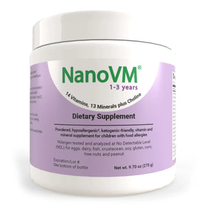 NanoVM® 1 – 3 Years Pediatric Oral Supplement, 275-gram Jar NanoVM® 1 - 3 Years