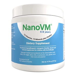 NanoVM® 4 - 8 Years Pediatric Oral Supplement, 275-gram Can NanoVM® 4 - 8 Years