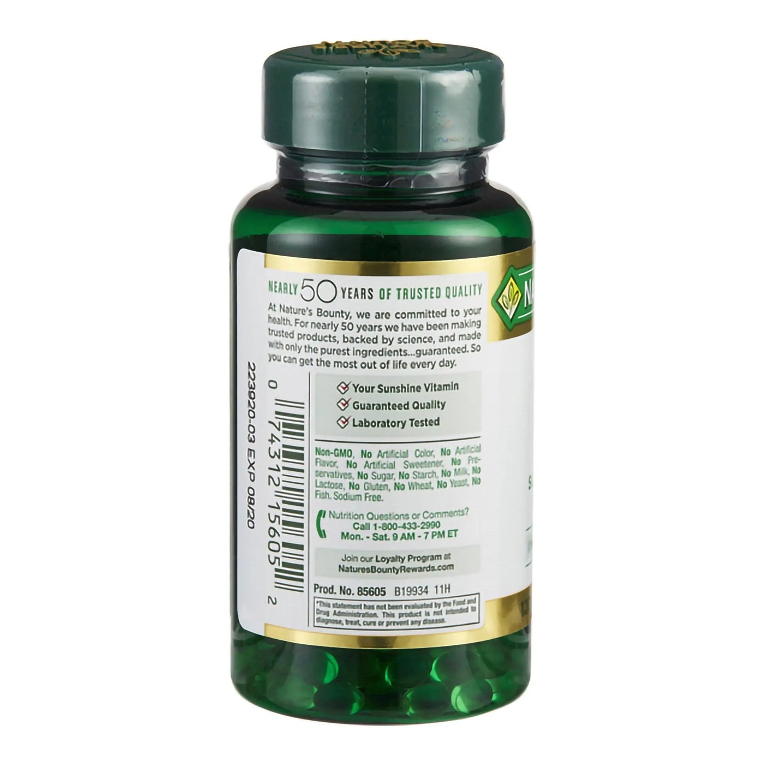 Nature's Bounty® Vitamin D-3 Supplement Nature's Bounty®