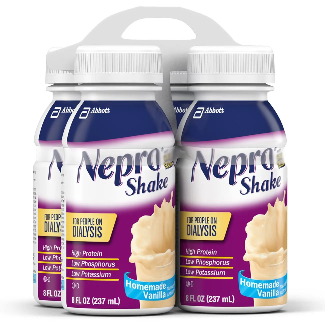 Nepro® with Carbsteady® Vanilla Shake for People on Dialysis, 8 oz. Bottle Nepro® with Carbsteady®
