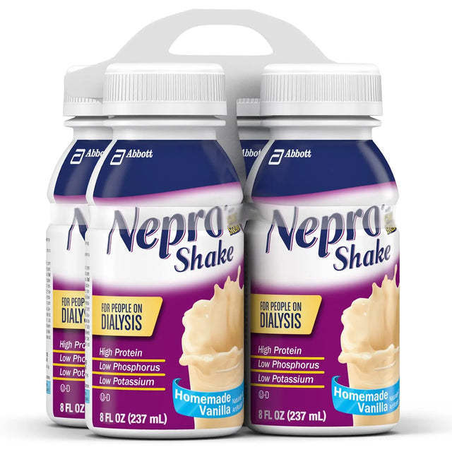 Nepro® with Carbsteady® Vanilla Shake for People on Dialysis, 8 oz. Bottle Nepro® with Carbsteady®