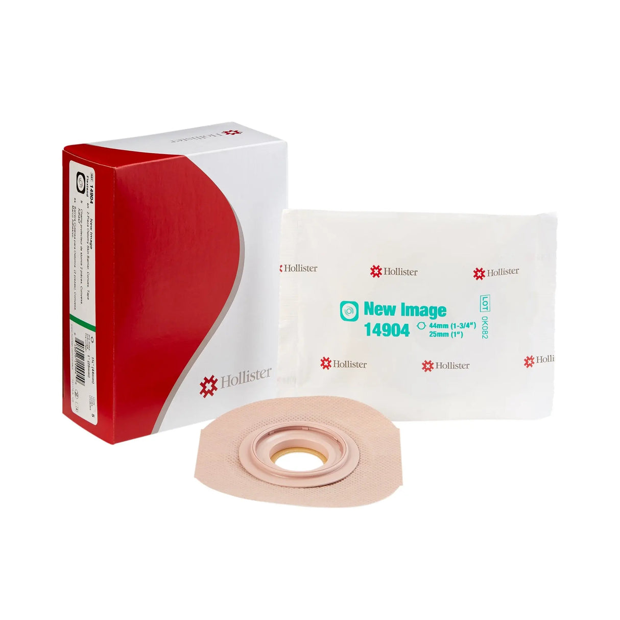 New Image Convex FlexTend™ Colostomy Skin Barrier With 1 Inch Stoma Opening FlexTend™