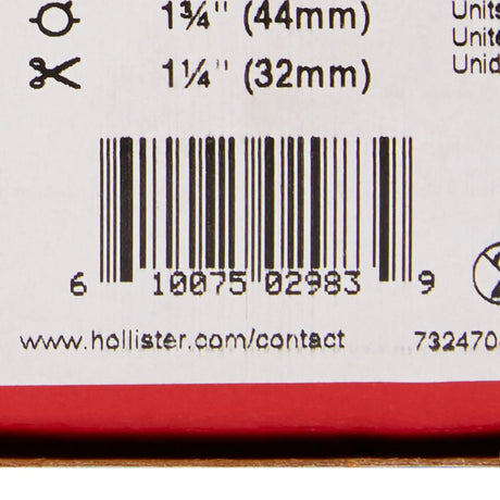 New Image Flat CeraPlus Skin Barrier, Extended Wear, Beige, 1.75" Flange, 1.25" Opening New Image™ CeraPlus™