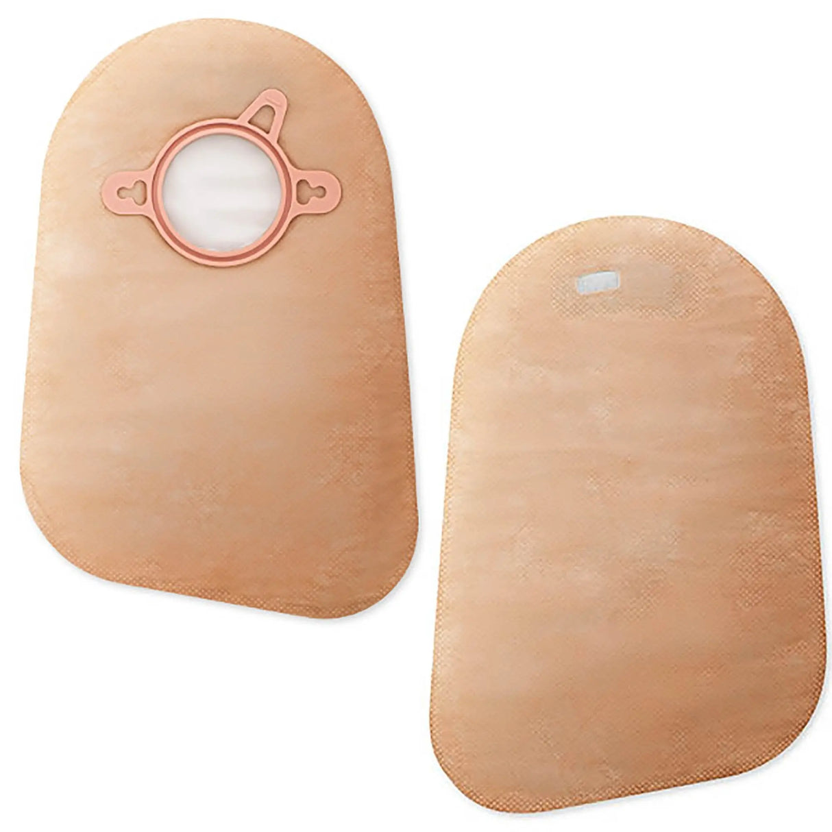 New Image™ Two-Piece Closed End Beige Filtered Ostomy Pouch, 9 Inch Length, 2¼ Inch Flange New Image™