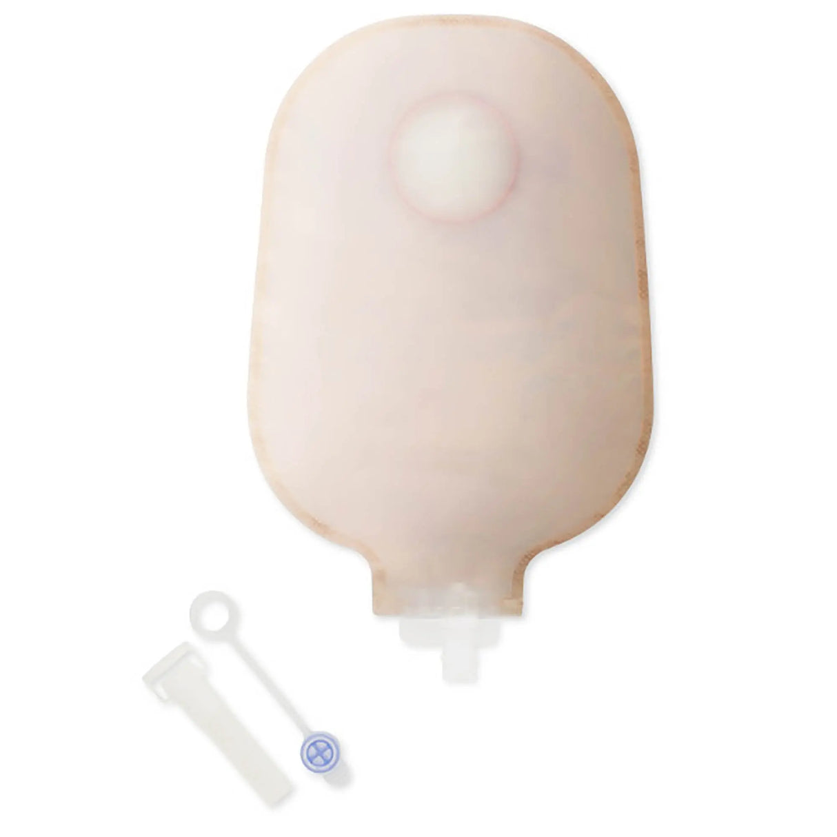 New Image™ Two-Piece Drainable Transparent Urostomy Pouch, 9 Inch Length, 2¼ Inch Flange New Image™