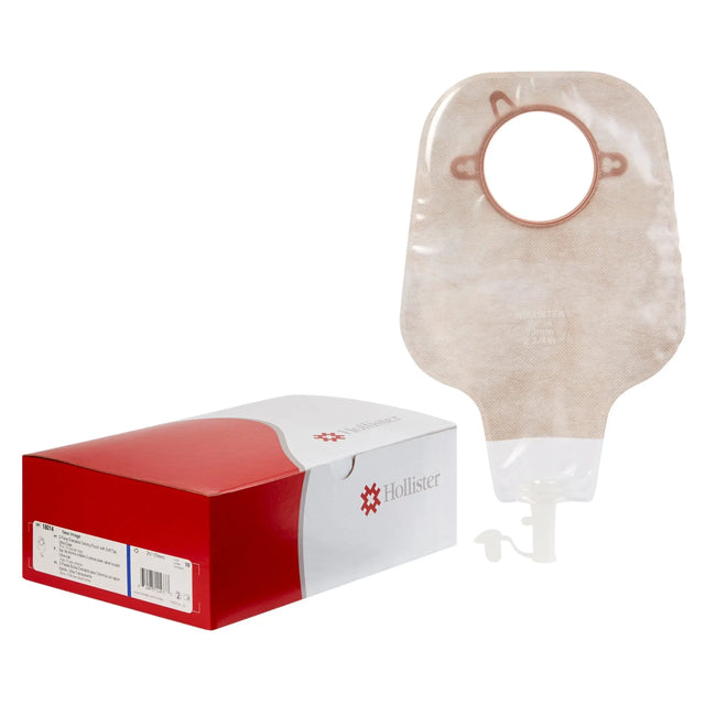 New Image™ Two-Piece Drainable Ultra-Clear Ostomy Pouch, 12 Inch Length, 2¾ Inch Flange New Image™