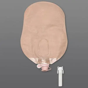 New Image™ Two-Piece Drainable Ultra-Clear Urostomy Pouch, 9 Inch Length, 1¾ Inch Flange New Image™