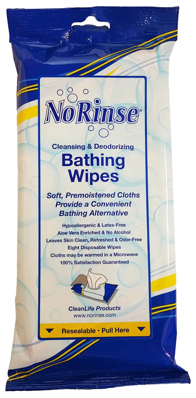 No Rinse® Bath Wipe No Rinse®