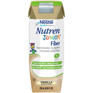 Nutren® Junior Fiber Vanilla Pediatric Oral Supplement, 8.45 oz. Tetra Prisma® Nutren® Junior Fiber