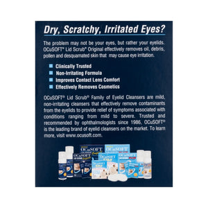 OCuSOFT® Lid Scrub® Eyelid Cleanser OCuSOFT® Lid Scrub®