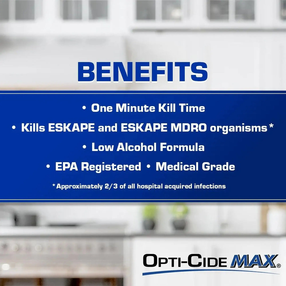 Opti-Cide® Max Surface Disinfectant Cleaner Wipes Opti-Cide® Max