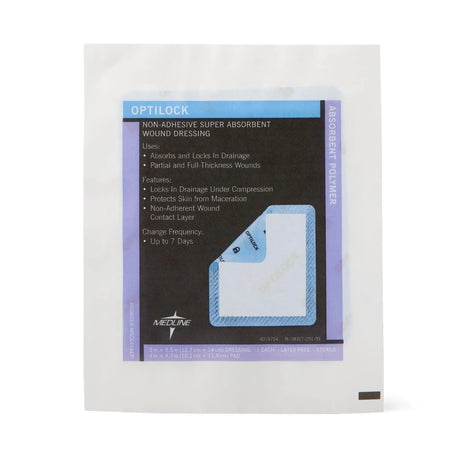 Optilock Nonadhesive Dressing, 5 x 5½ Inch OptiLock®