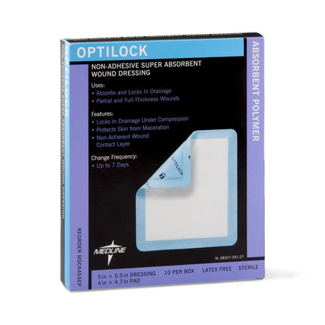 Optilock Nonadhesive Dressing, 5 x 5½ Inch OptiLock®