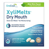 OraCoat XyliMelts Stick-On Melts for Moisturizing, Mild Mint XyliMelts®