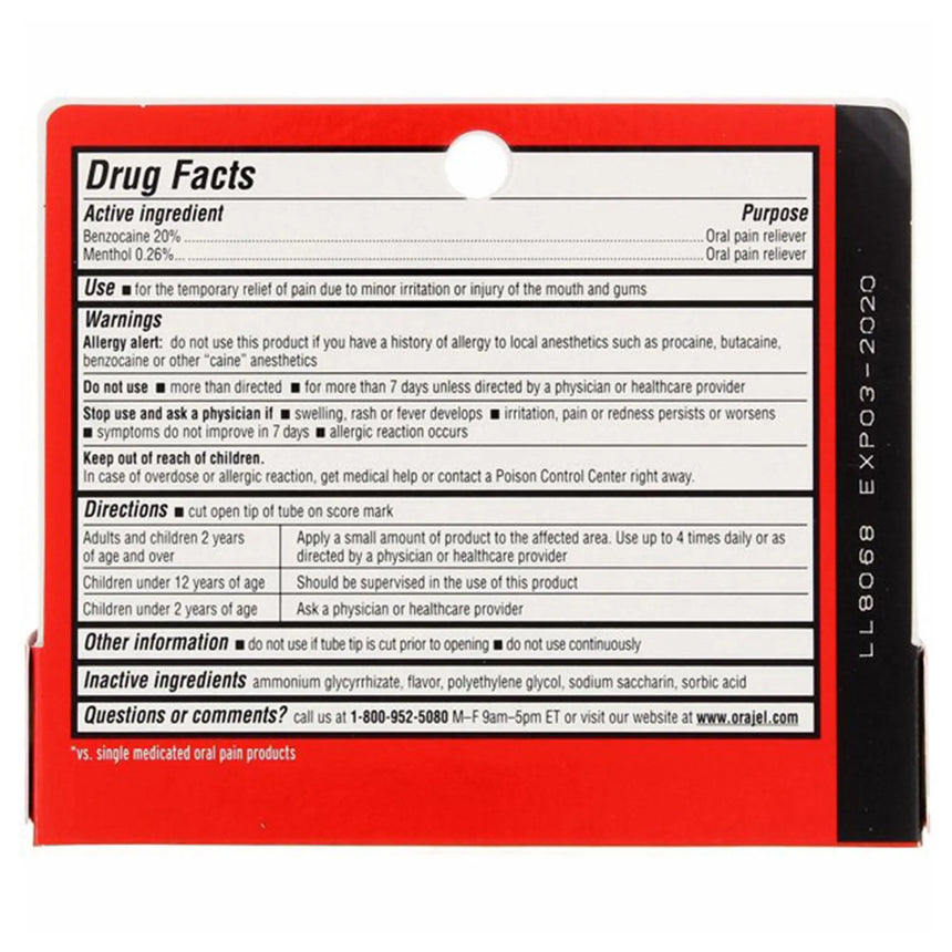 Orajel® Oral Pain Relief Orajel®