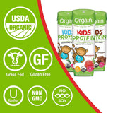 Orgain® Kids® Protein Organic Strawberry Pediatric Oral Supplement, 8.25 oz. Carton Orgain® Kids Protein™ Organic Nutritional Shake