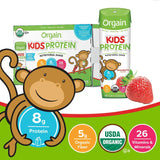 Orgain® Kids® Protein Organic Strawberry Pediatric Oral Supplement, 8.25 oz. Carton Orgain® Kids Protein™ Organic Nutritional Shake