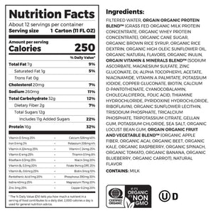 Orgain® Organic Nutrition™ Iced Café Mocha Nutritional Shake, 11-ounce carton Orgain® Organic Nutritional Shake