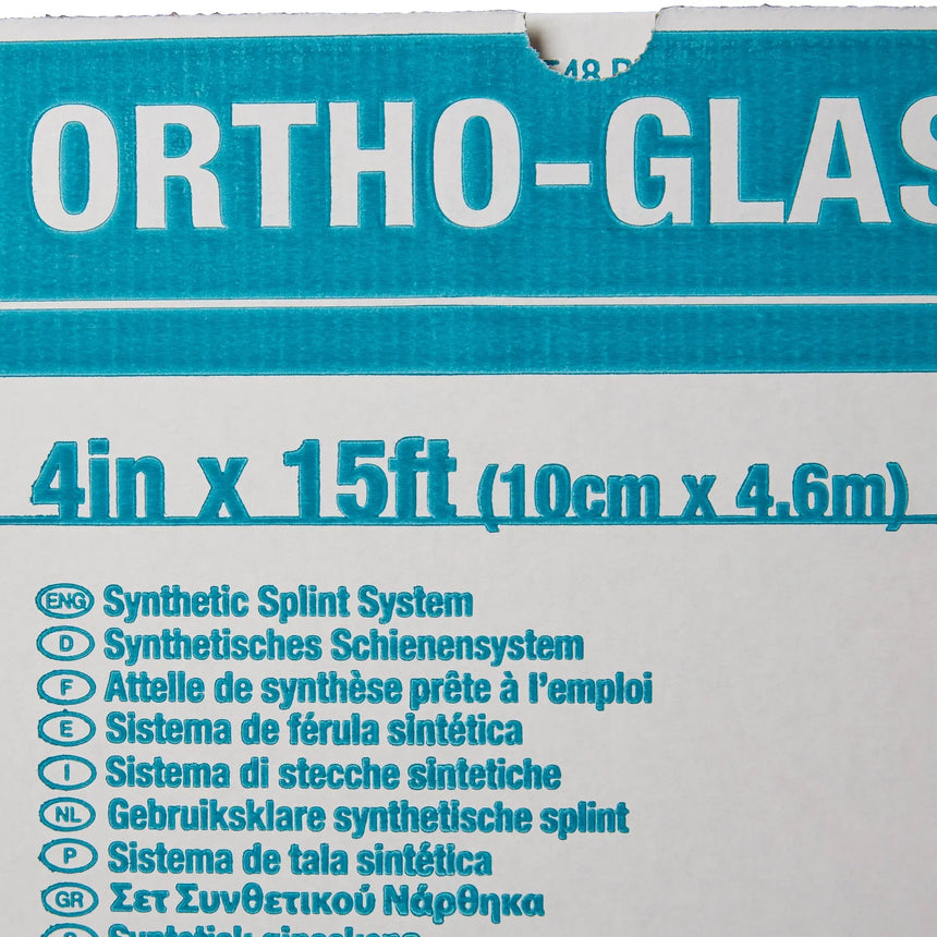 Ortho-Glass® Splint Roll, White, 4 Inch x 5 Yard ORTHO-GLASS®