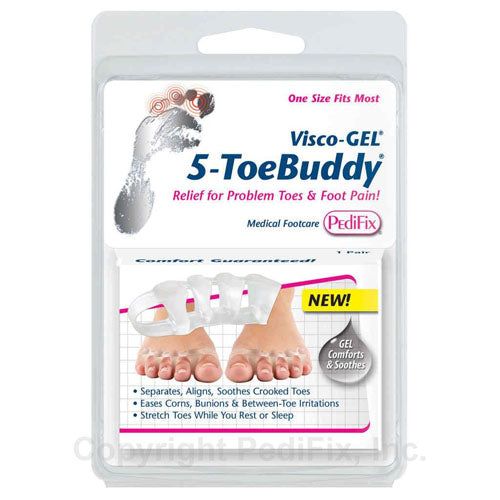 Visco-GEL 5-ToeBuddy One Size
