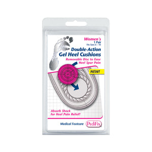 Double-Action Gel Heel Cushion Ladies