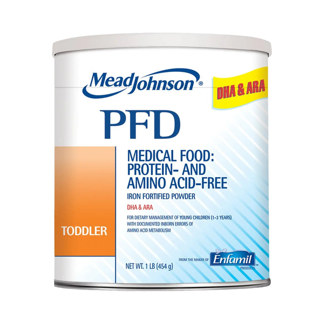 PFD Toddler Powder Pediatric Protein and Amino Acid-Free Formula, 14.1 oz. Can PFD Toddler