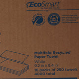 Pacific Blue Basic™ Recycled Multi-Fold Paper Towel, 250 Sheets per Pack Pacific Blue Basic™