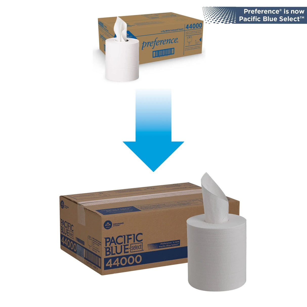 Pacific Blue Select™ Paper Towel, 8¼ x 12 Inch Pacific Blue Select™