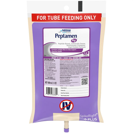 Peptamen AF® Tube Feeding Formula, 1000 mL Ready to Hang Prefilled Container Peptamen AF®