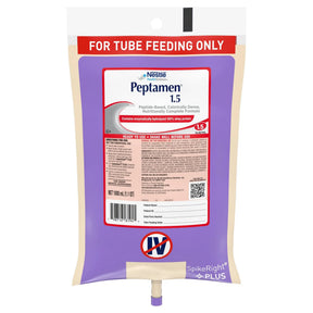 Peptamen® 1.5 Peptide-Based, Calorically Dense, Nutritionally Complete Formula, 1 Liter Bag Peptamen® 1.5