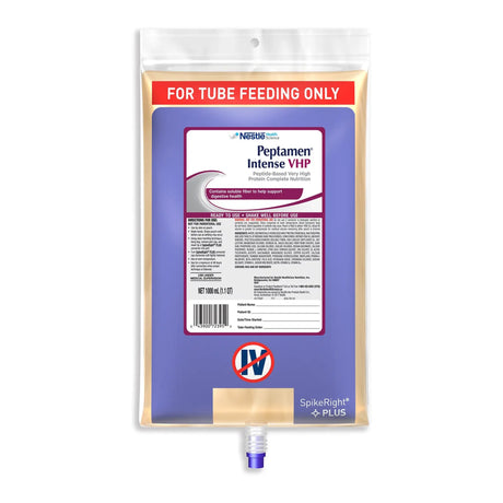 Peptamen® Intense VHP Tube Feeding Peptide-Based Formula, 33.8 oz. UltraPak® Bag Peptamen® Intense VHP