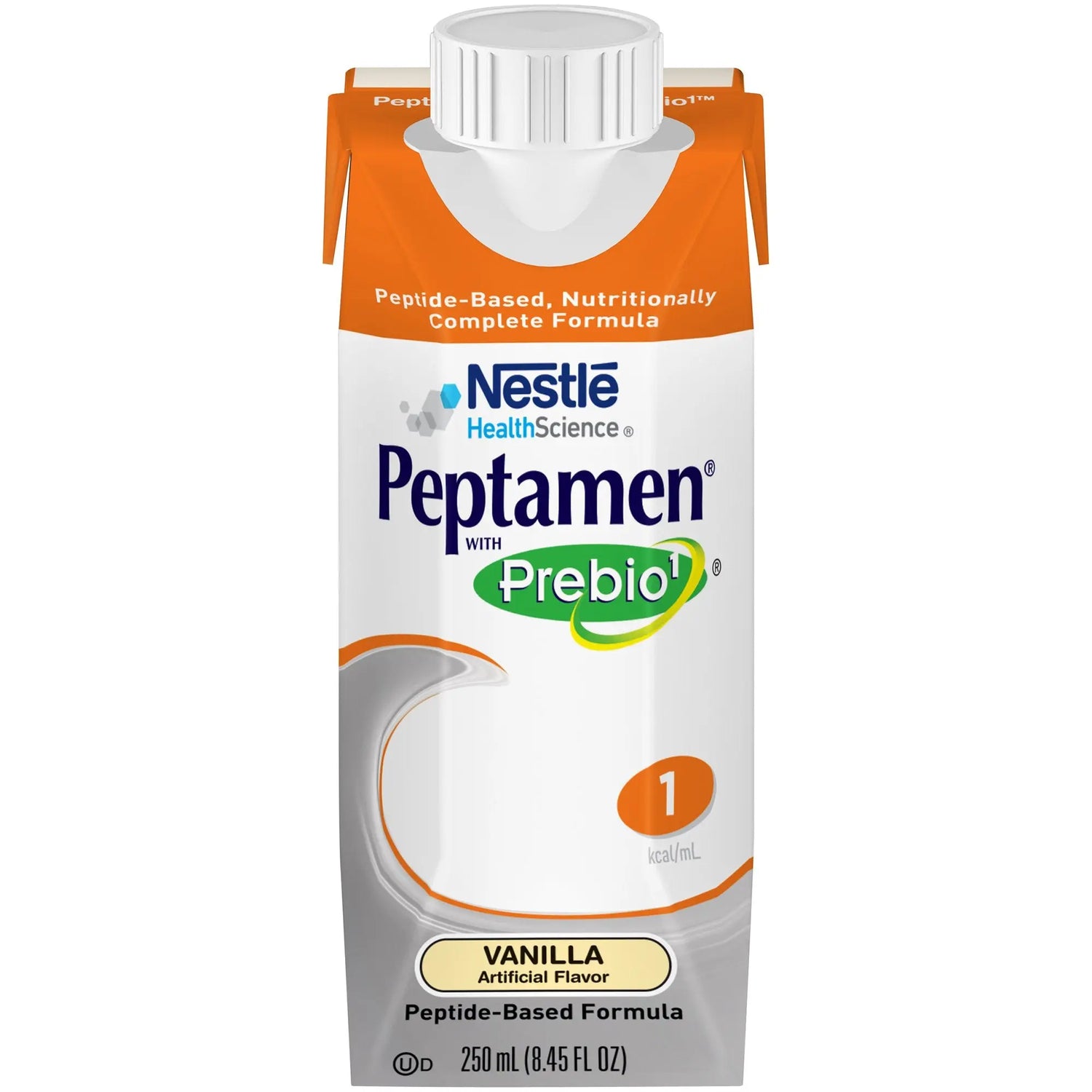 Peptamen® with Prebio 1™ Vanilla Peptide-Based Formula, 250 mL Carton Peptamen® with Prebio 1™