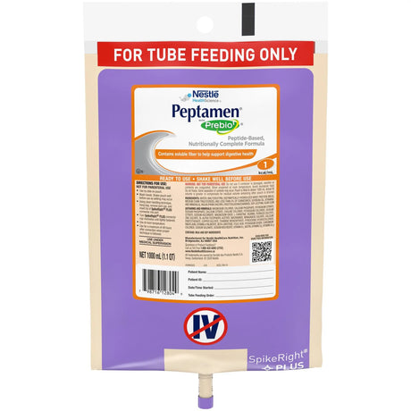 Peptamen® with Prebio1™ Peptide-Based, Nutritionally Complete Formula, 1 Liter Bag Peptamen® with Prebio 1™