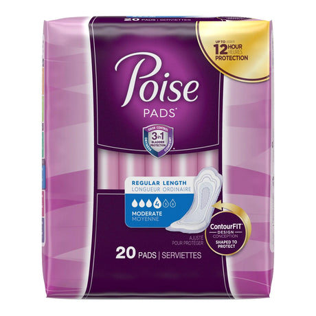 Poise Bladder Control Pads, Adult Women, Disposable - getMovility