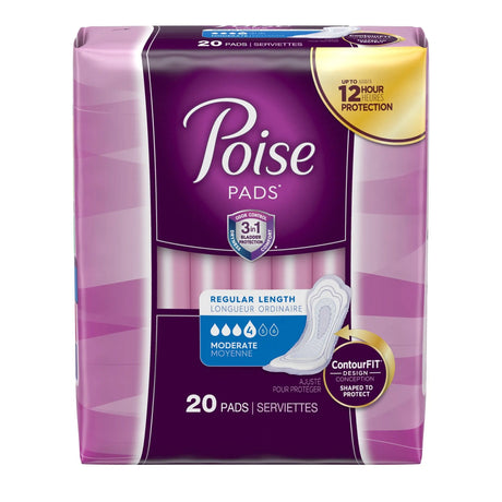 Poise Bladder Control Pads, Adult Women, Disposable - getMovility