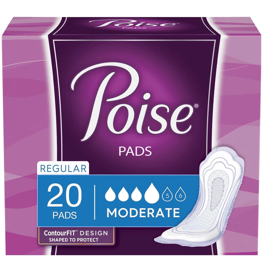 Poise Bladder Control Pads, Adult Women, Disposable - getMovility