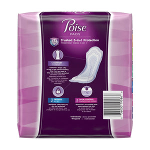 Poise Bladder Control Pads, Adult Women, Disposable - getMovility