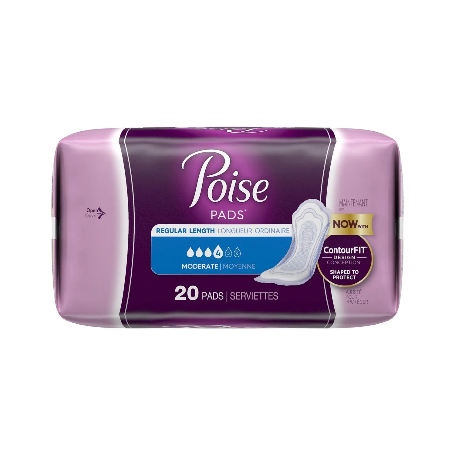 Poise Bladder Control Pads, Adult Women, Disposable - getMovility