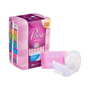 Poise Bladder Control Pads, Adult Women, Moderate Absorbency, Disposable, 12.20" Length - getMovility