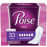 Poise Bladder Control Pads, Heavy Absorbency - getMovility