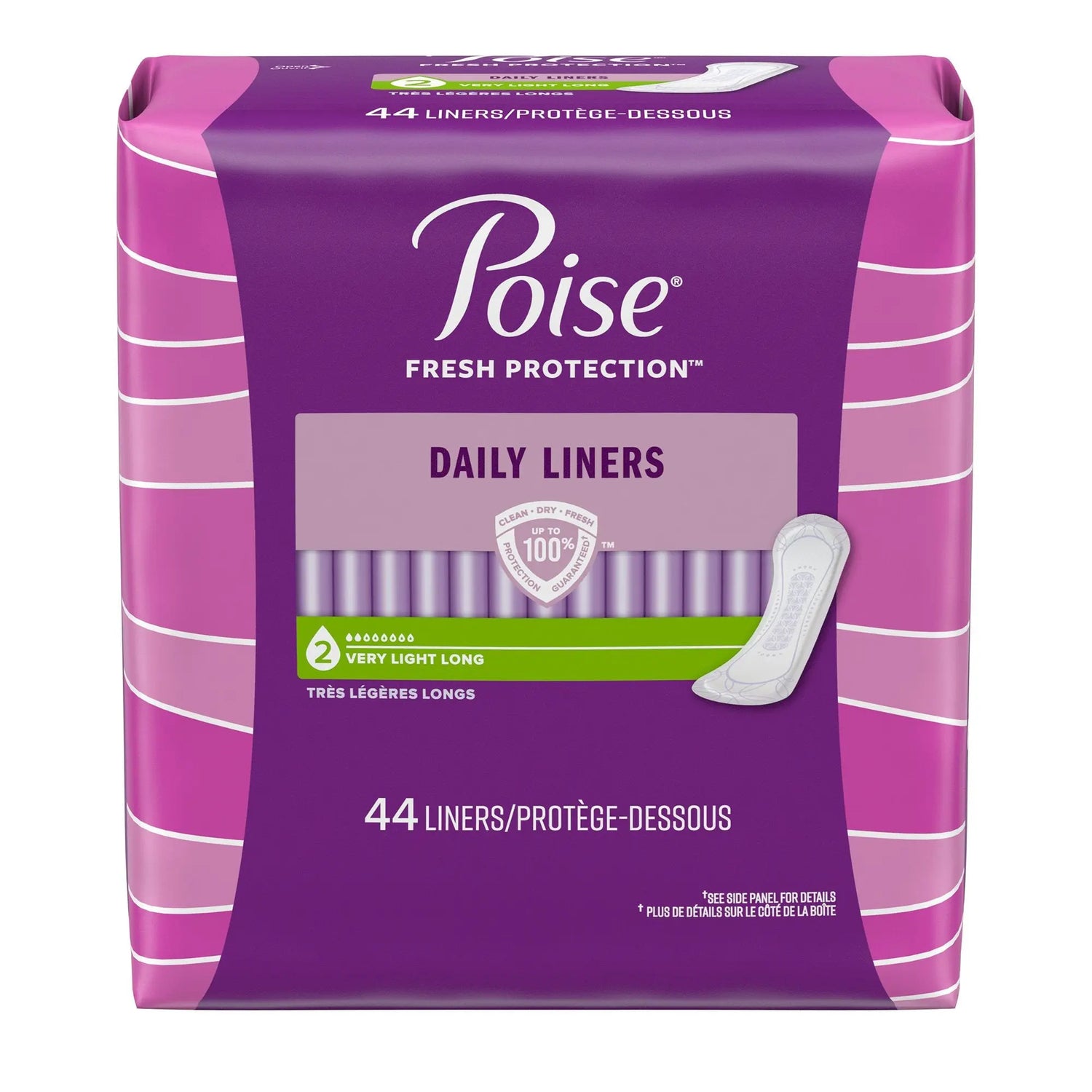 Poise Bladder Control Pads, Light Absorbency, One Size Fits Most, Adult, Female, Disposable - getMovility
