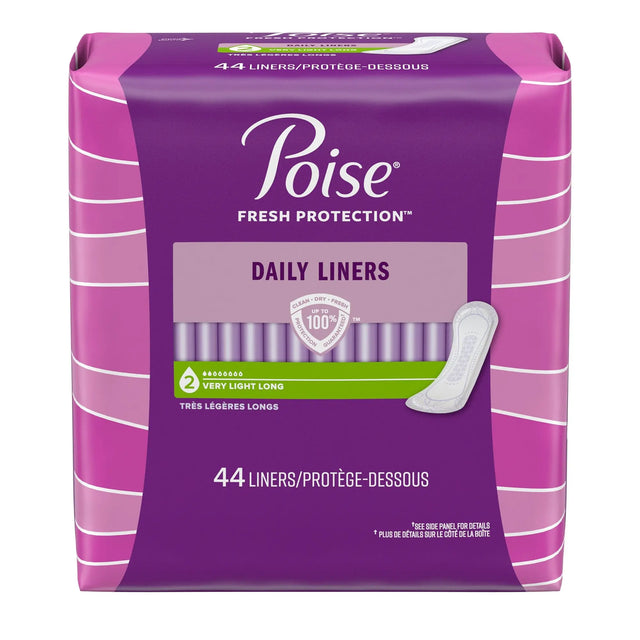 Poise Bladder Control Pads, Light Absorbency, One Size Fits Most, Adult, Female, Disposable - getMovility