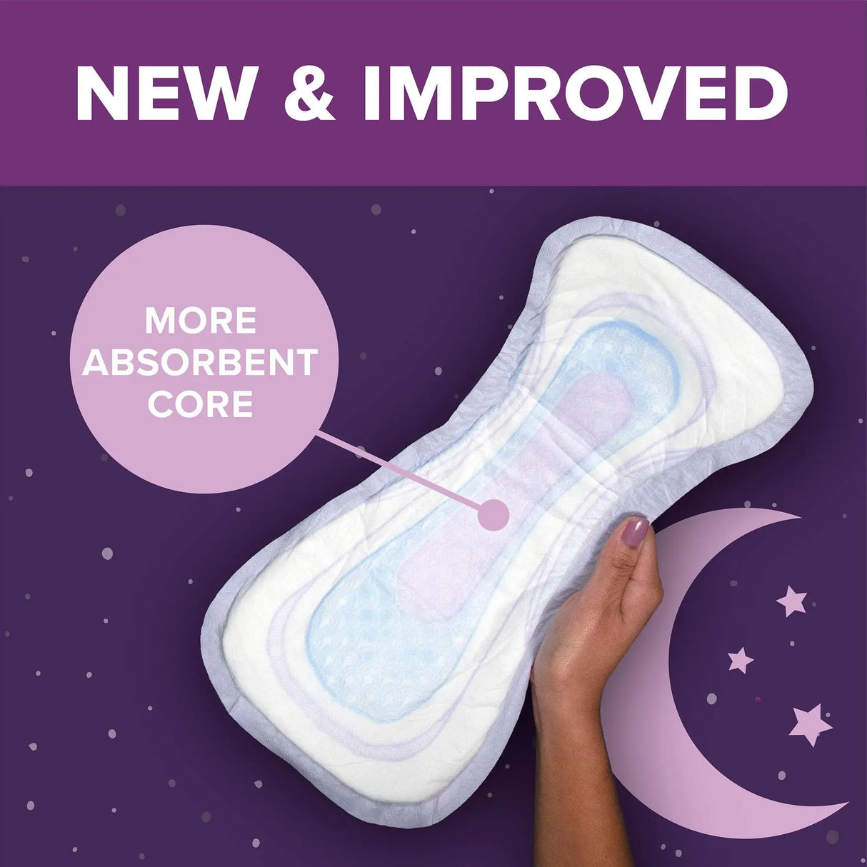 Poise® Fresh Protection™ Overnight Pads - getMovility