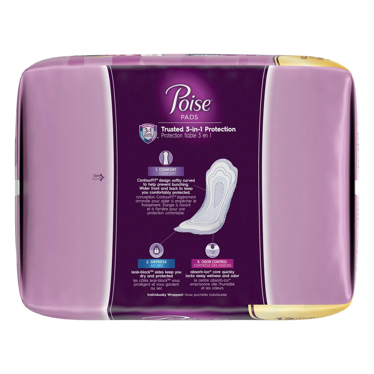 Poise® Maximum Bladder Control Pad, 12.9 Inch Length - getMovility